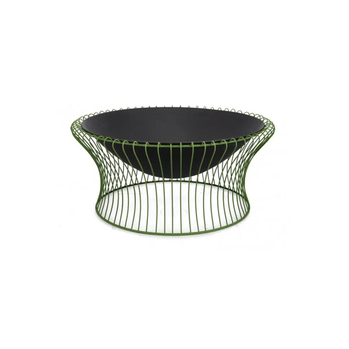 Bizzotto braciere Maylis verde Ø78x34,5h in acciaio verniciato