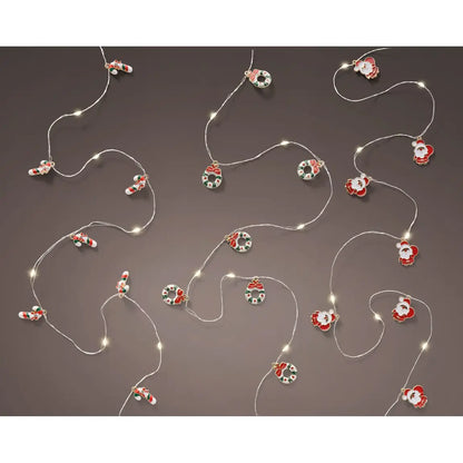 Catena micro LED a batteria 90 cm – 1 pezzo assortito