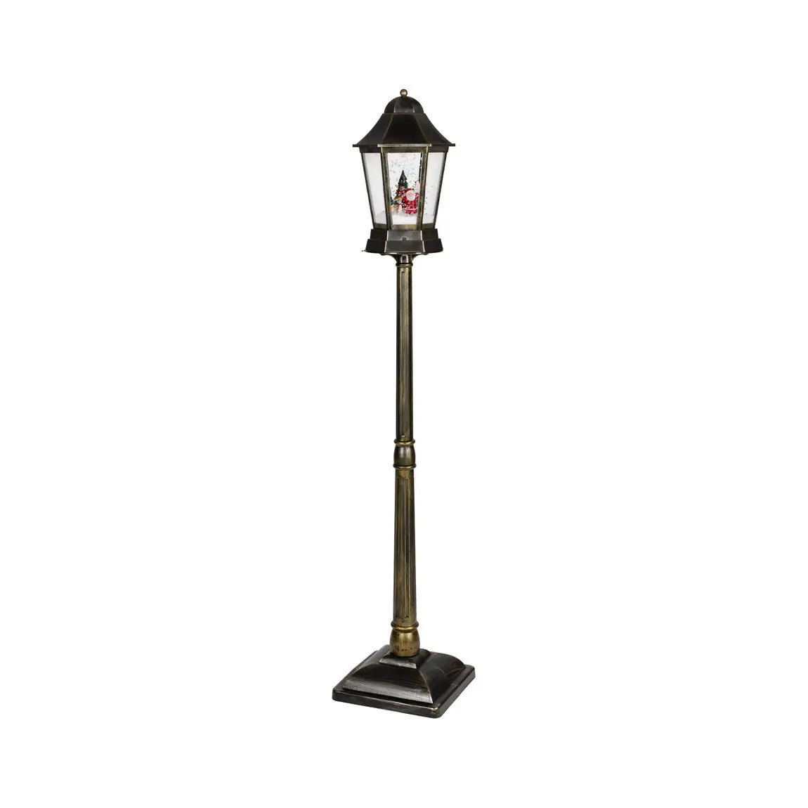 Lanterna LED effetto nevicata Ø32 × H166 cm