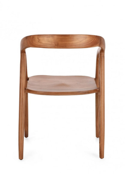 2x Sedia in legno 55x56.5x79.5 cm