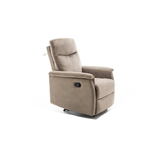 Poltrona Gisella marrone manuale cm 76x88x108h