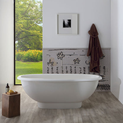 Vasca da bagno freestanding moderna