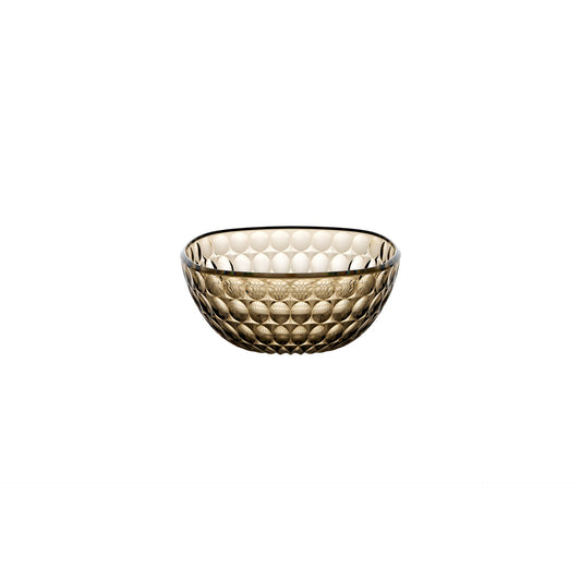 Contenitore Vanity Ø16 cm colore fumo 16 x 16 x H 7 cm