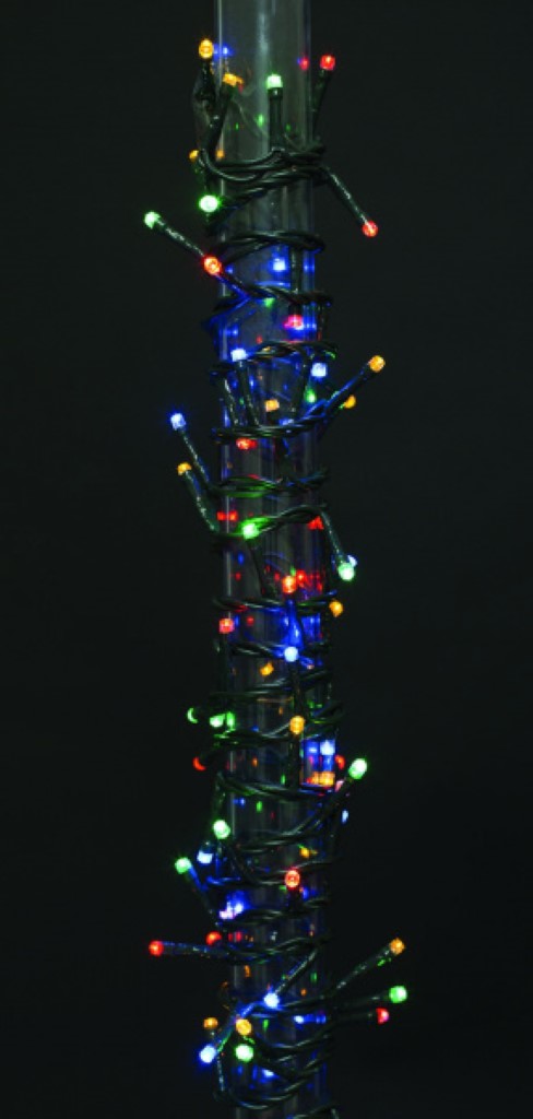 Cavo multicolore esterno 2000 led 80x5 mt