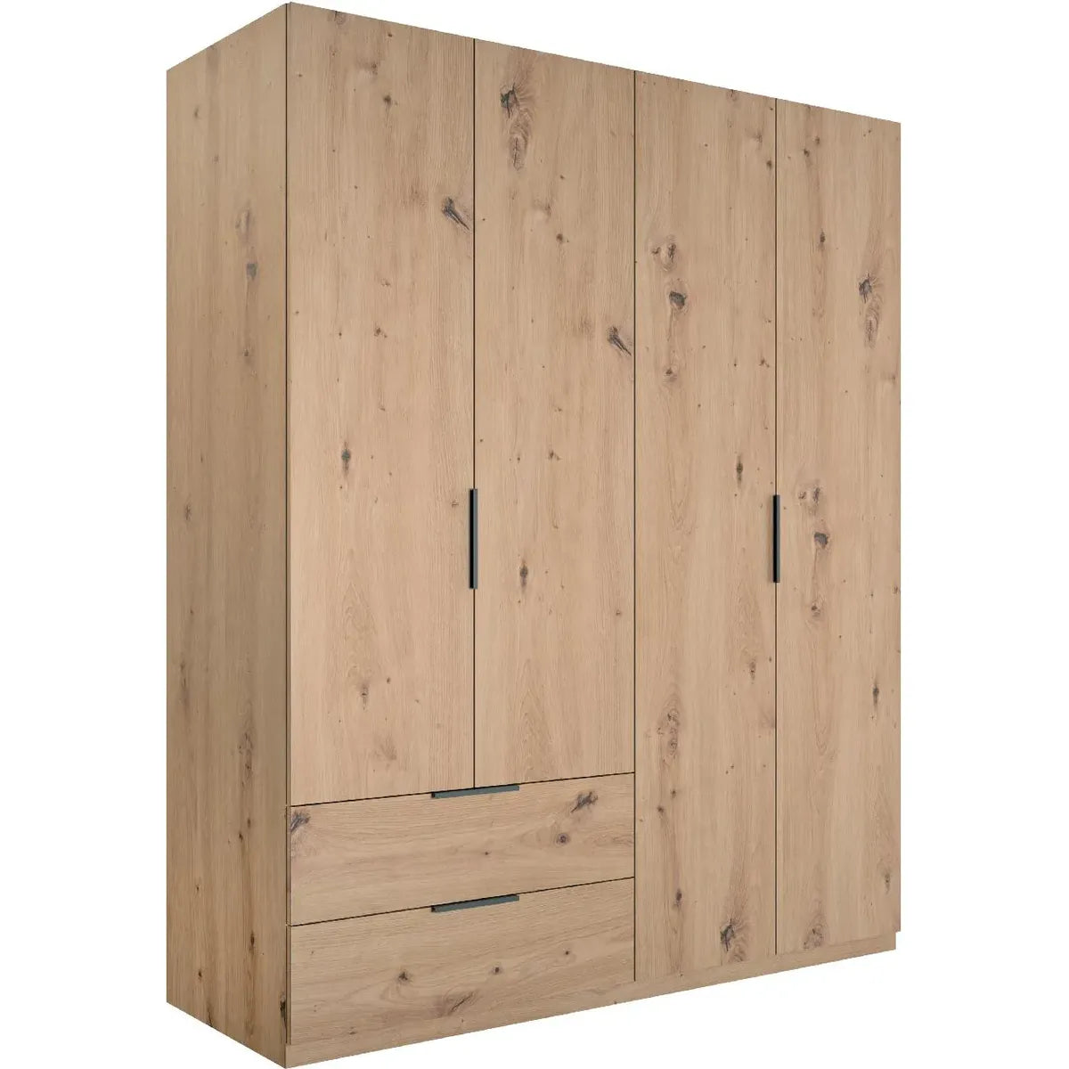 Armadio 3 ante + 2 cassetti 120x50 Rovere Artisan