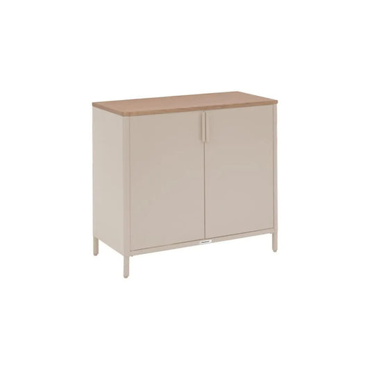 Credenza da giardino G Steel ironia clay/lino 90 x 46 x 76 cm