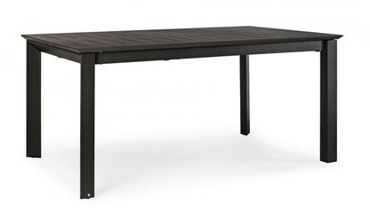 Tavolino allungabile Konnor antracite m 160-240x100x76h