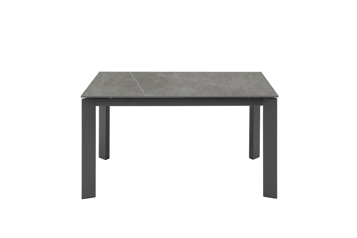 Tavolo allungabile 140-200x90x76 cm in Ceramica Marmo Grigio