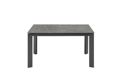 Tavolo allungabile 140-200x90x76 cm in Ceramica Marmo Grigio