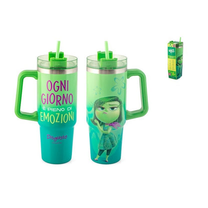 Mug termico Inside Out Disgusto 0,9 L in acciaio inox