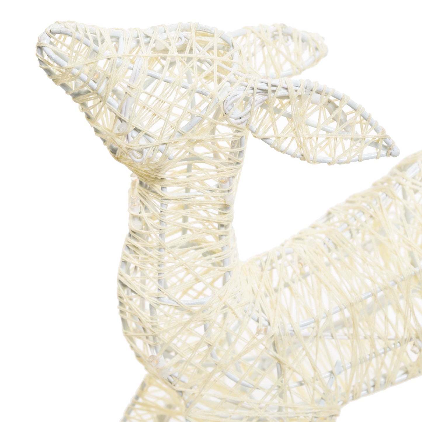 Renna 3D cucciolo 48x13x40 cm LED