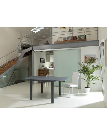 Tavolo Allungabile Grigio 90-163,5x90 cm - Banner