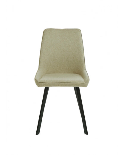 4x Sedia in Microfibra Beige - Fox