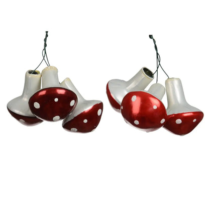 Fungo decorativo in vetro H4 cm