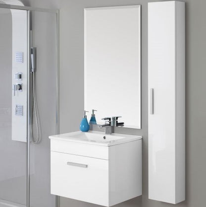 Composizione Bagno a sospensione Bianco 61x47x h47 cm