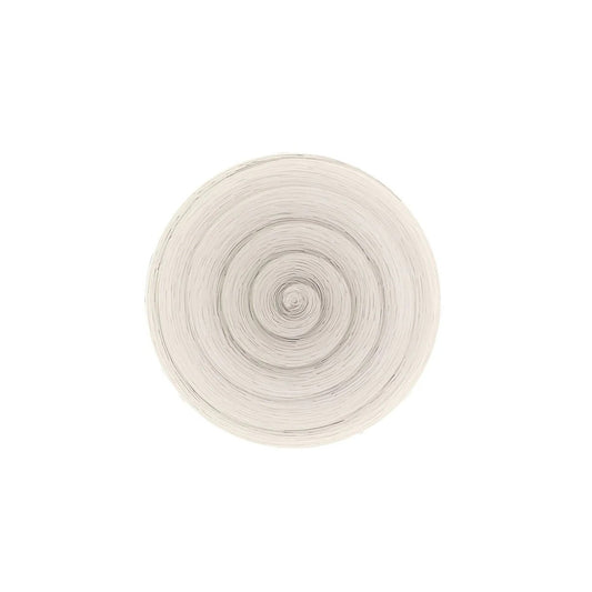 Piatto dessert white memento table in ceramica dipinta a mano Ø20,5 cm