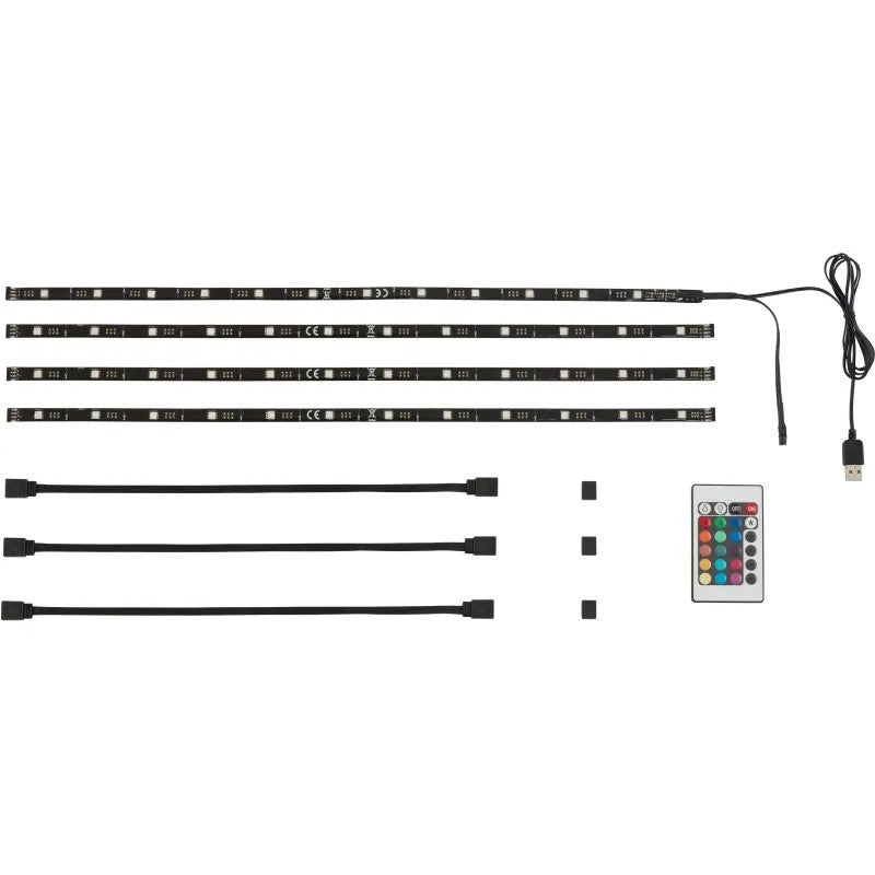 Striscia led RGB usb 50 cm 48 led