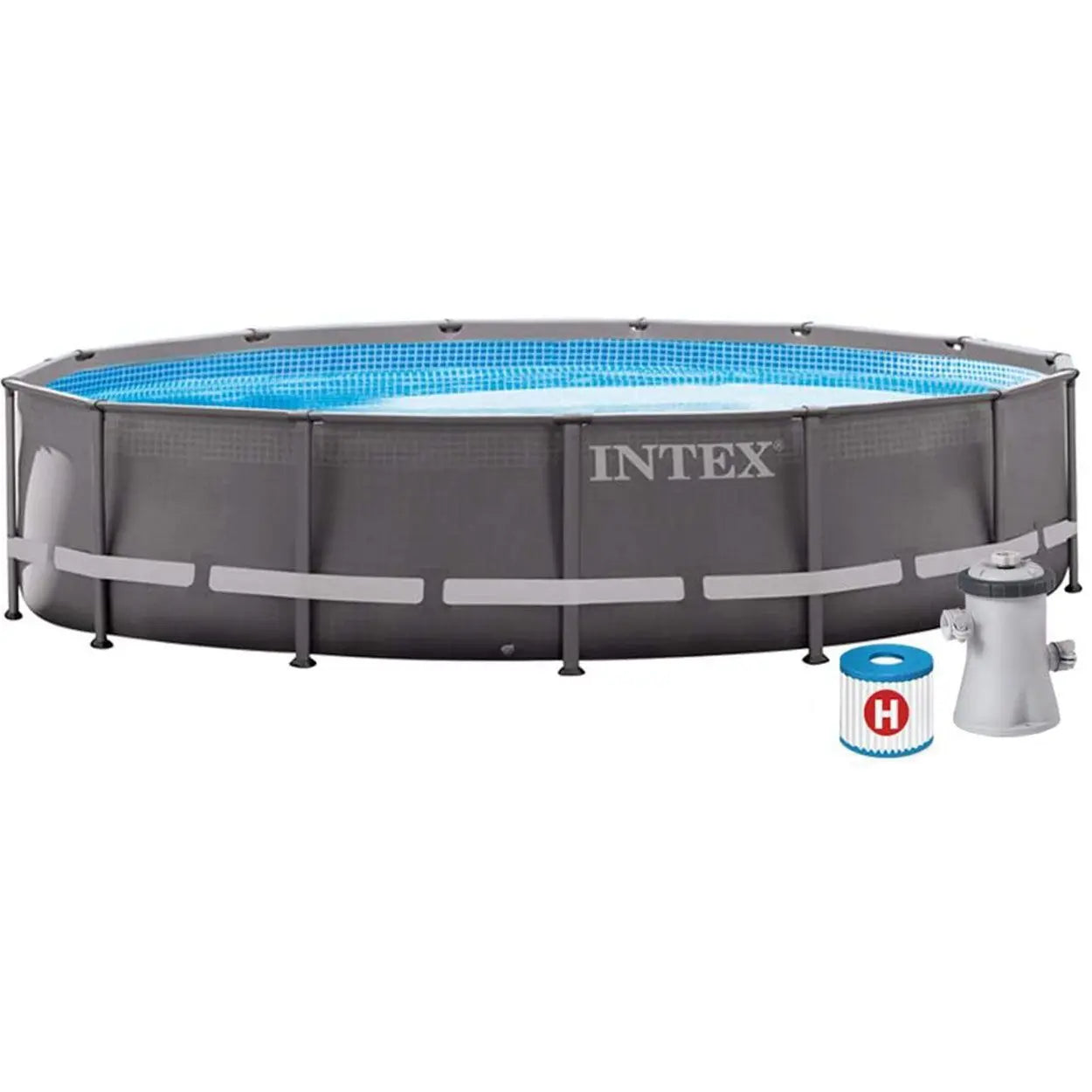Piscina rotonda Frame Intex cm 305x7h con pompa filtro