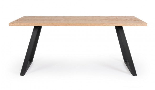 Tavolo nero 180x90 in legno