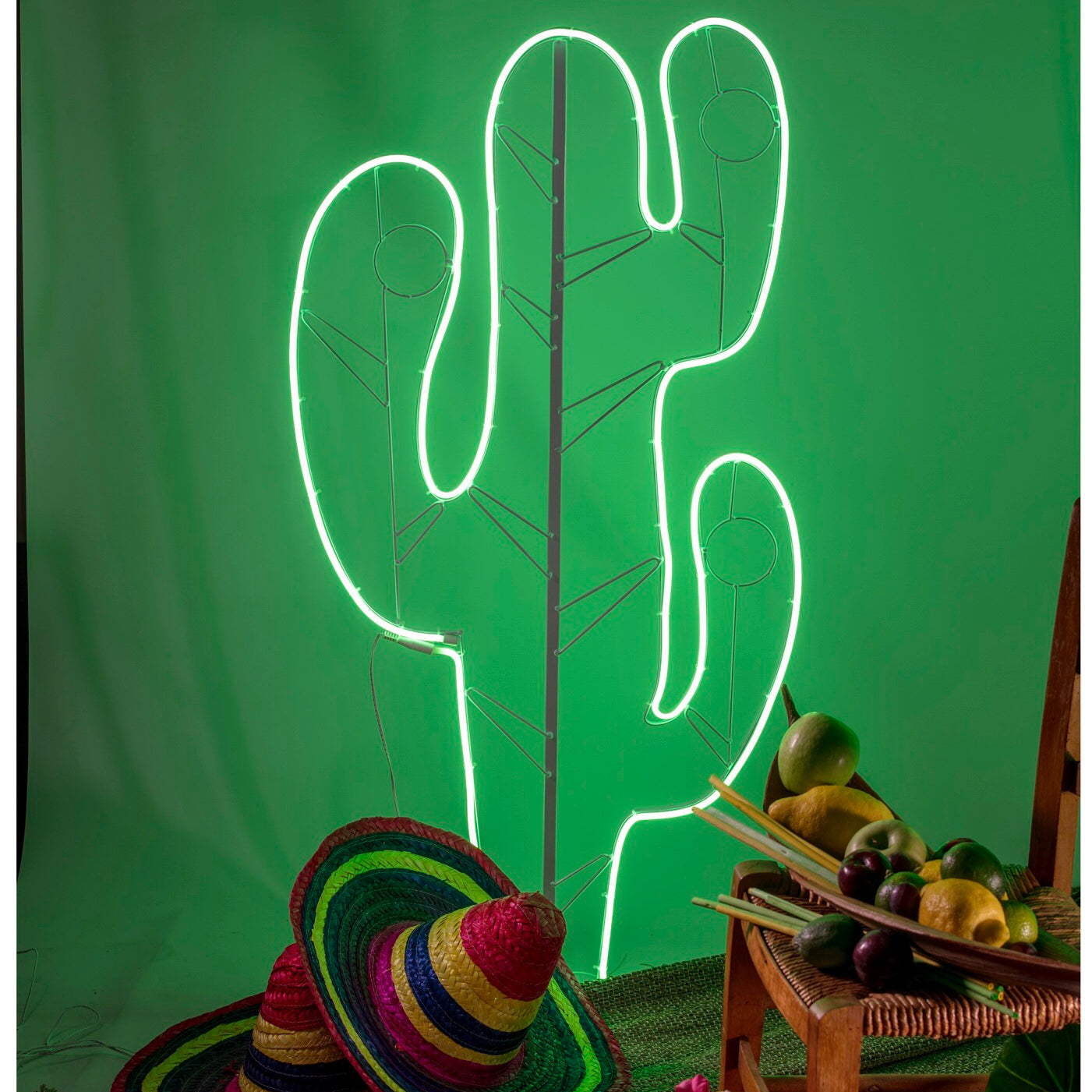 Cactus neon verde 4m x 1,20m 480 LED