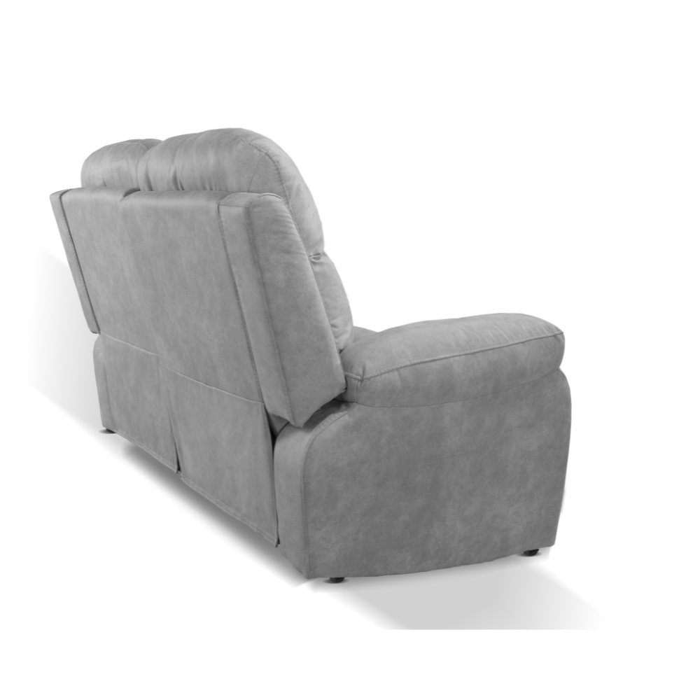 Divano 2 posti fisso ecopelle 154x100x90