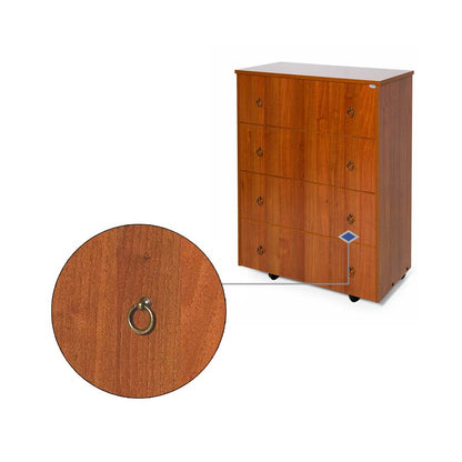 Mobile letto rete ortopedica pieghevole colore noce antico cm H.100x85x36