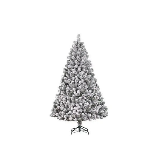 Albero di Natale Alderfen verde innevato Ø137 × H210 cm