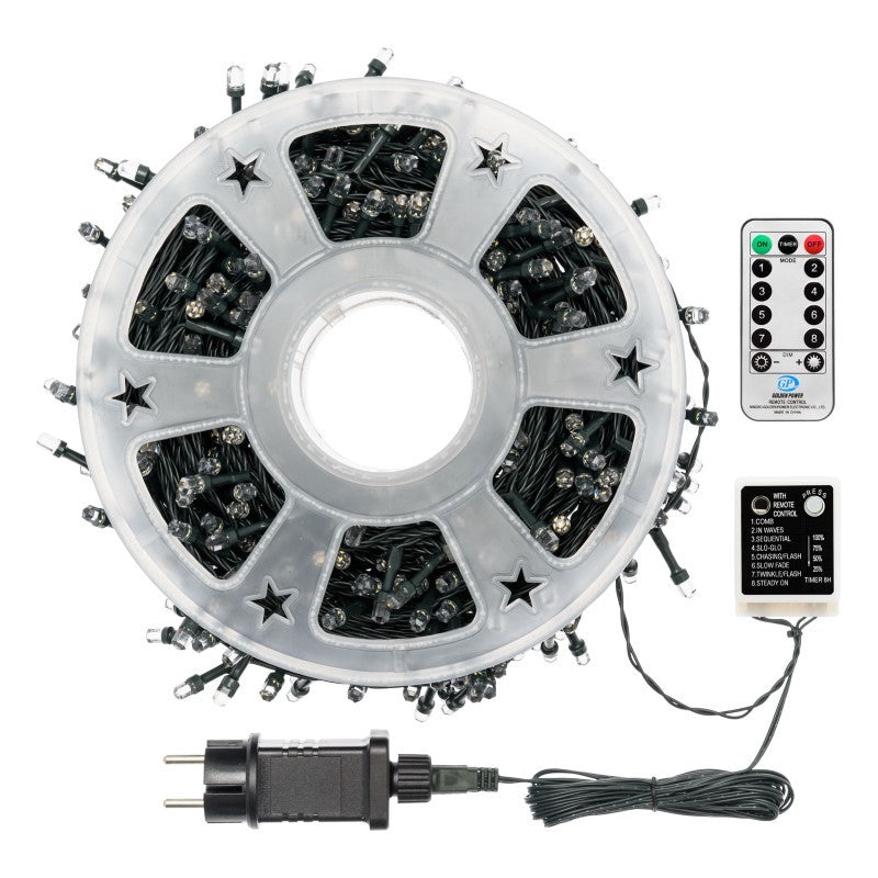 Catena 1000 LED bianco freddo 60,5m in bobina