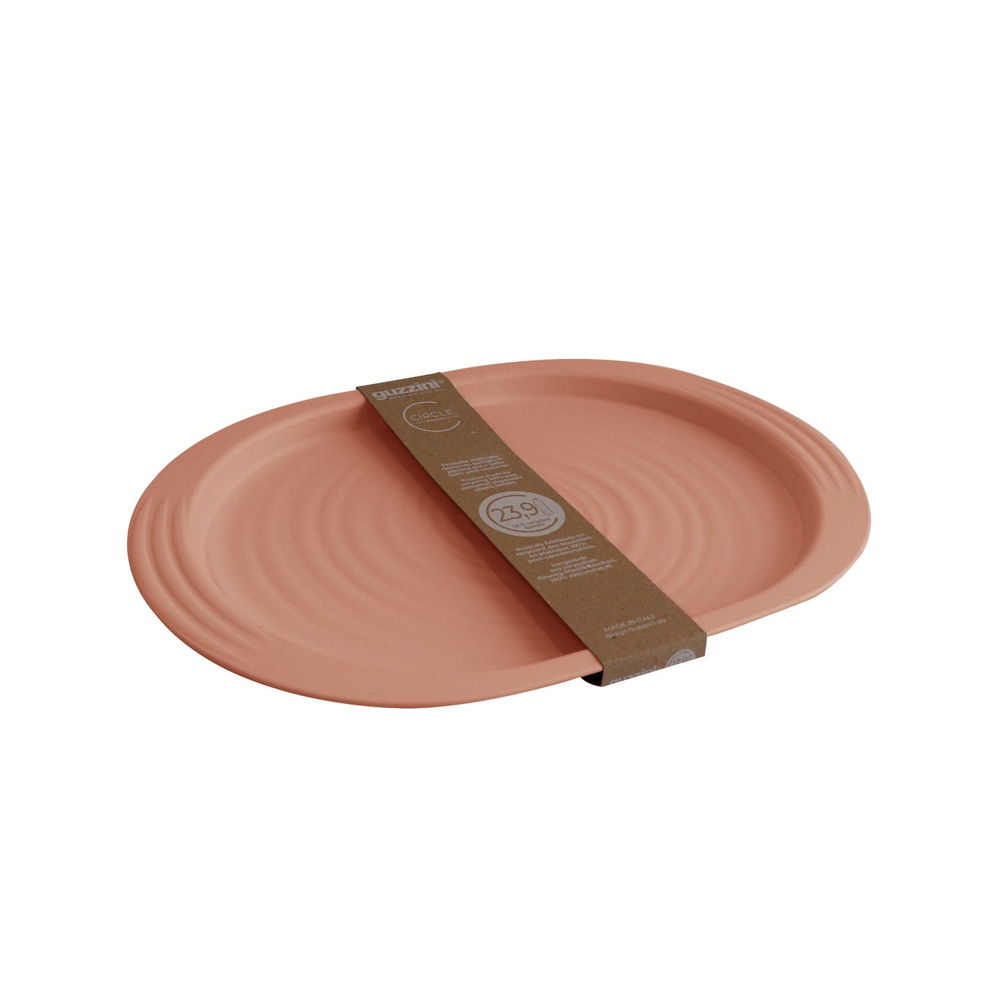 Vassoio Tierra 39x26,5x2 cm terracotta chiaro