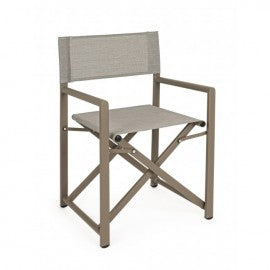 Sedia regista pieghevole Taylor Rock Stone Bizzotto cm cm. 48 x 56 x 86h