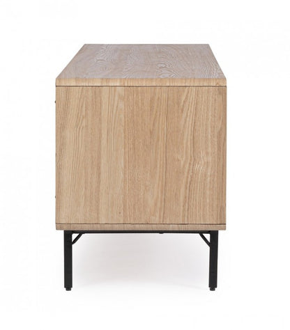 Mobile porta TV 160x40x50 in legno naturale