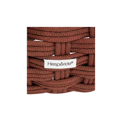 Pouf  poggiapiedi Obbae  mogano Ø48,5 x 38 cm