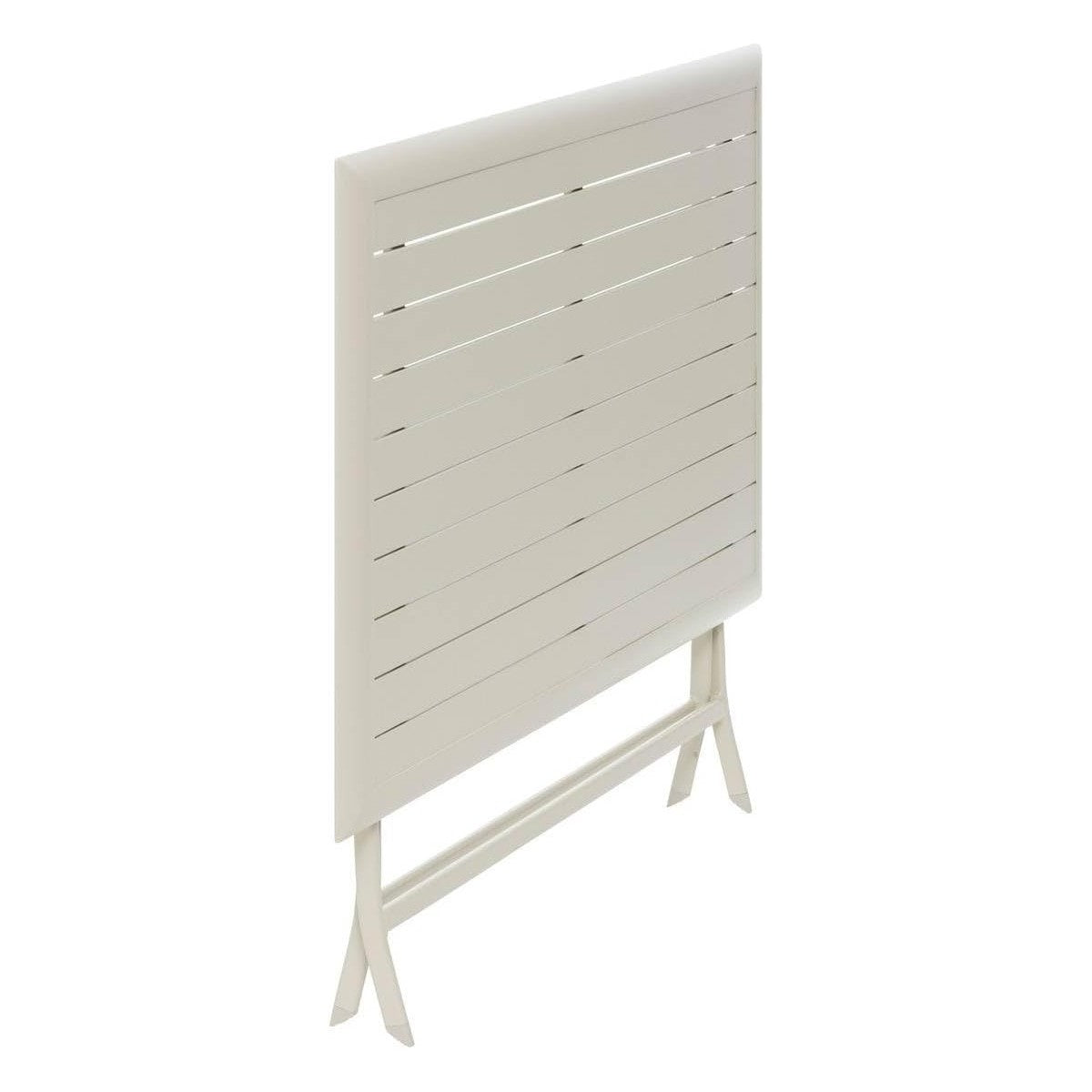 Tavolo da giardino pieghevole Azua argilla 4 posti 135 x 90 x 75 cm