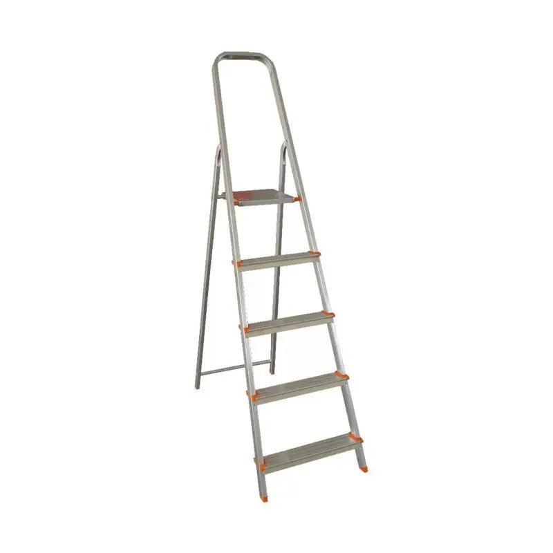 Scala domestica 5 gradini alluminio Stella Basic h 1,67 m