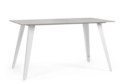 Tavolo Arjeta cm 140x80x76 h bianco