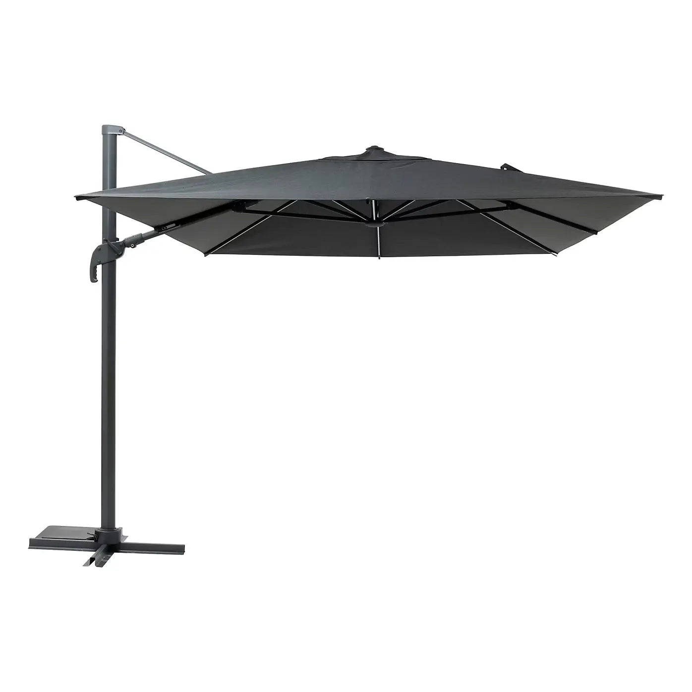 Ombrellone Melhia 4x3 m antracite