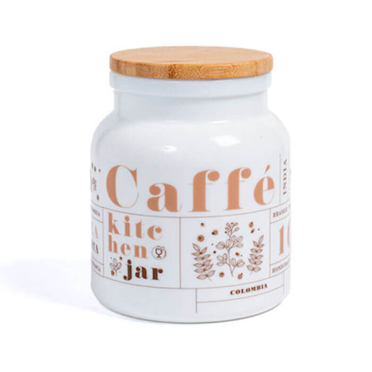 Barattolo Victoriana 1L con tappo in bambù