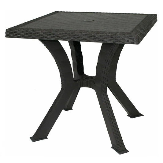 Tavolo da giardino Figaro Elite antracite 79x79x72h cm