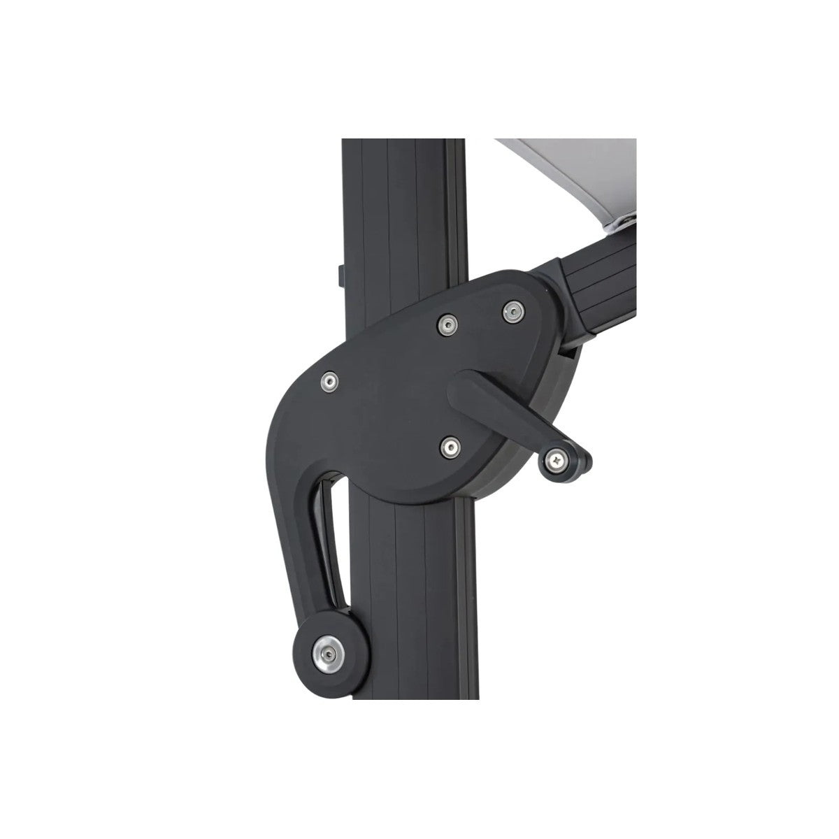 Ombrellone Viro 4x4m antracite