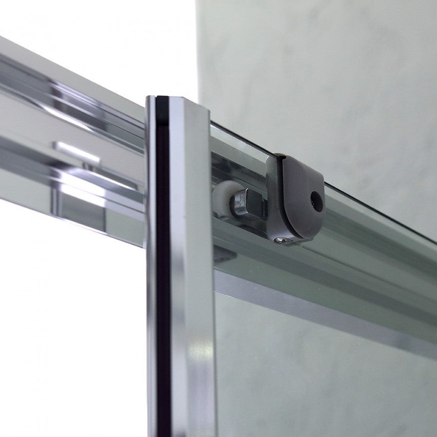 Box doccia 90x120 design moderno con profilo piatto