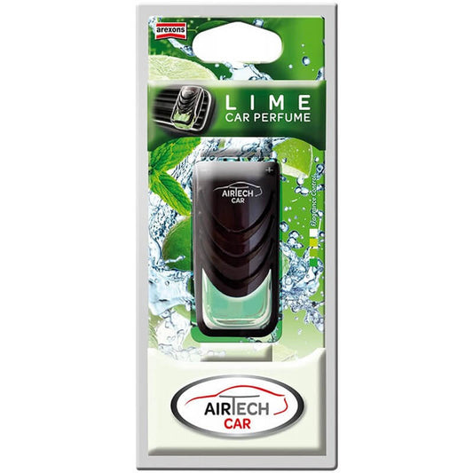 Arexons Airtech Profumatore Liquido per Bocchetta Auto Lime - Mantieni la tua auto fresca e profumata