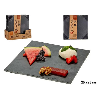 Lavagna aperitivo quadrata cm 25x25