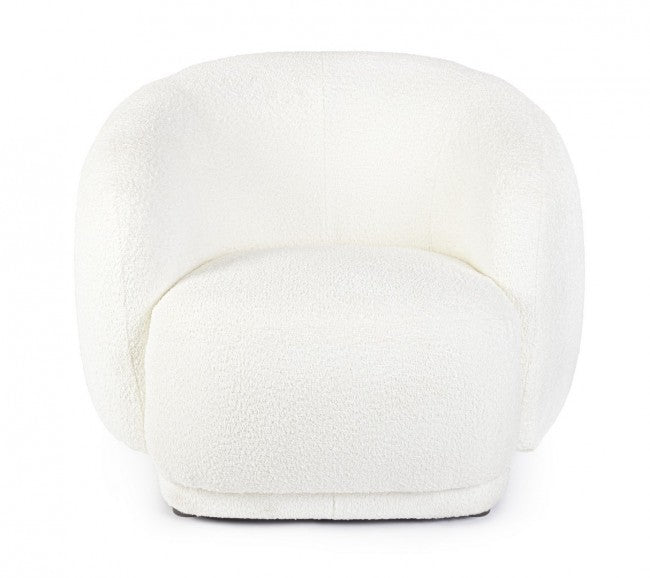 Poltrona Tecla bianco 93x87x73 cm