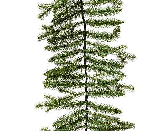 Ghirlanda verde per interni ed esterni dia30cm x Lun.270cm