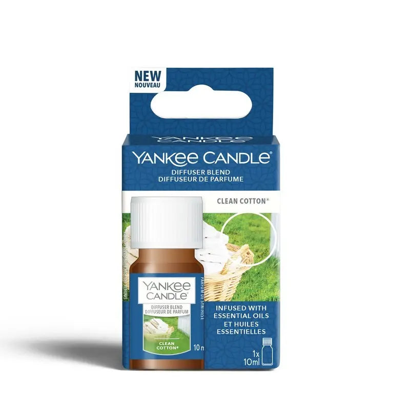 Ricarica per diffusore Yankee Candle Clean Cotton 10 ml