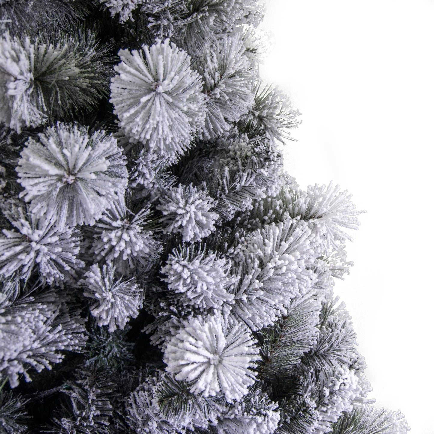 Albero Gennargentu innevato verde 1713 rami cmø148h240