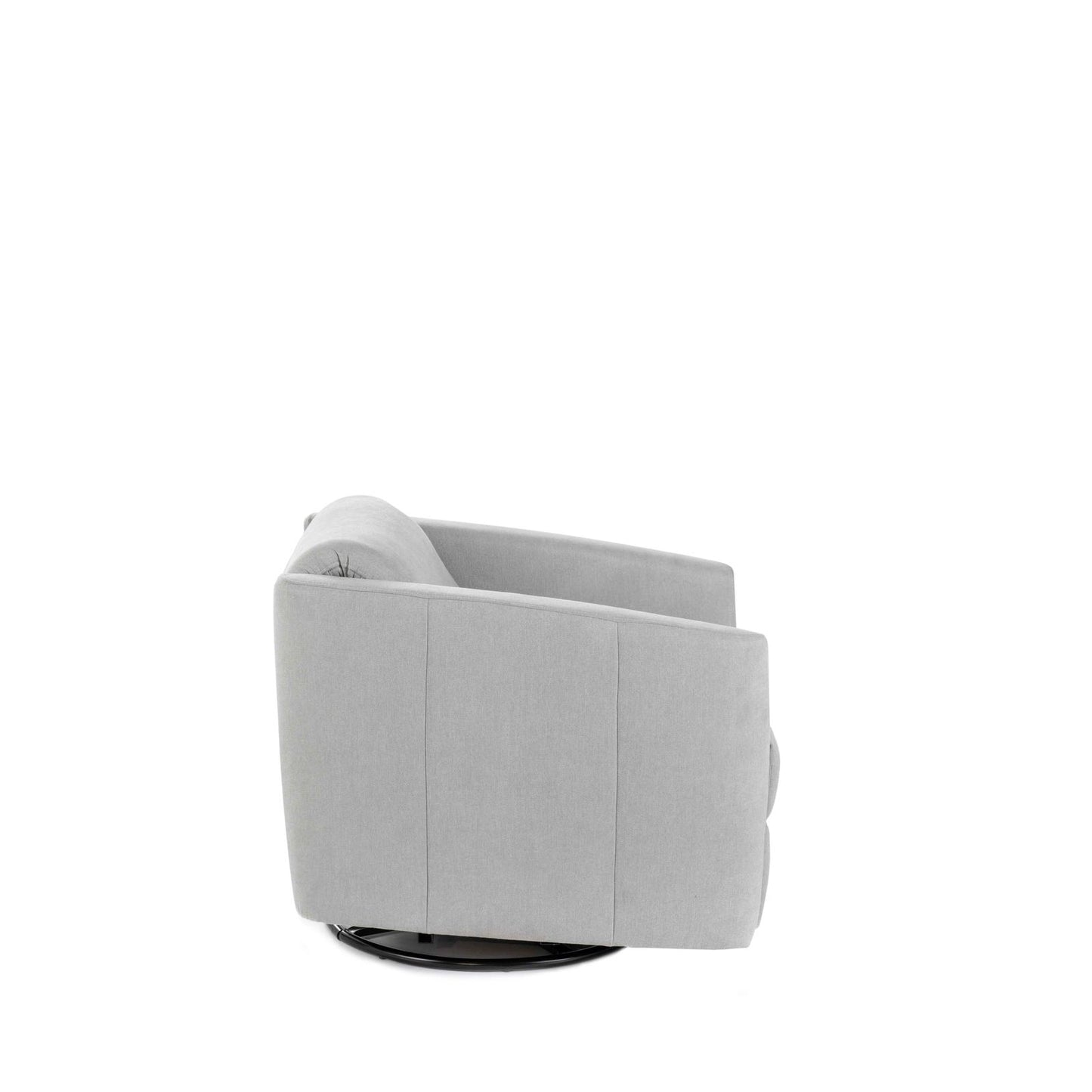 Poltrona reclinabile manuale grigio chiaro, 85-140 x 70 x H.69-96 cm