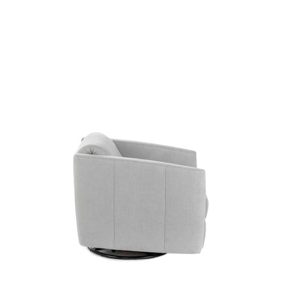 Poltrona reclinabile manuale grigio chiaro, 85-140 x 70 x H.69-96 cm