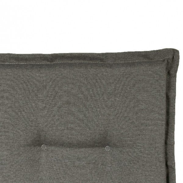 Cuscino per schienale alto grigio cm 40x40x5