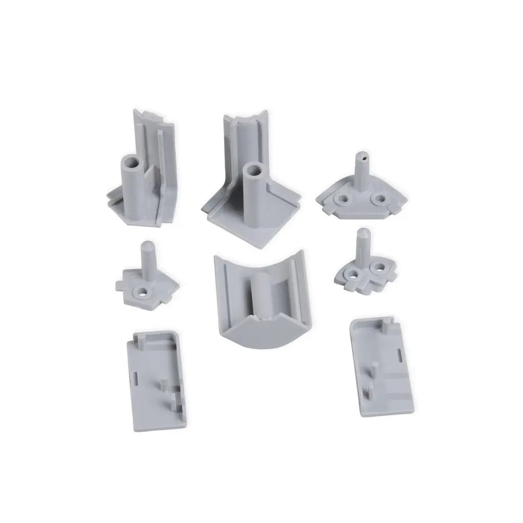 Kit accessori alzatina Mixline, Tecnoplastica, Grigia